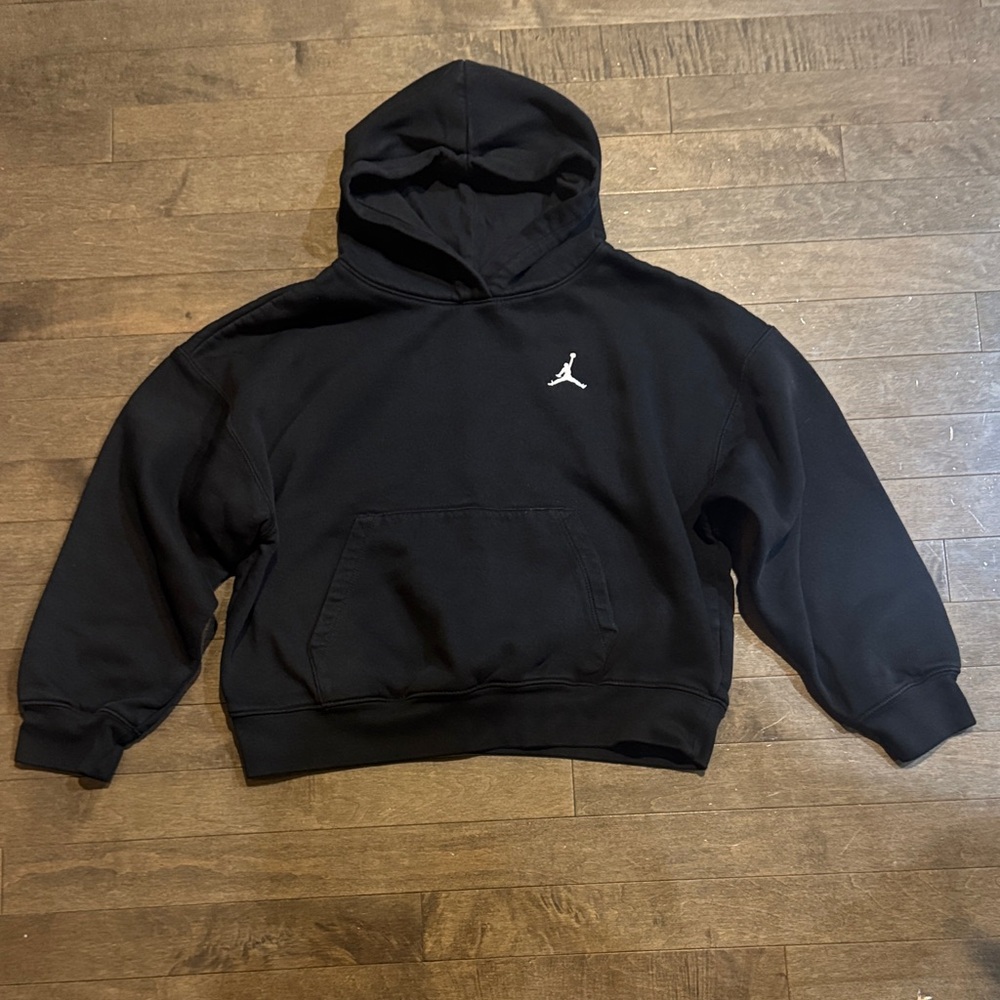 Jordan Girls Black Hoodie